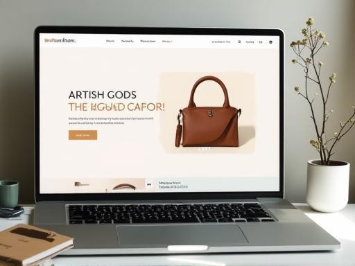 Artefact Studio modern e-commerce platform web design for artisan goods